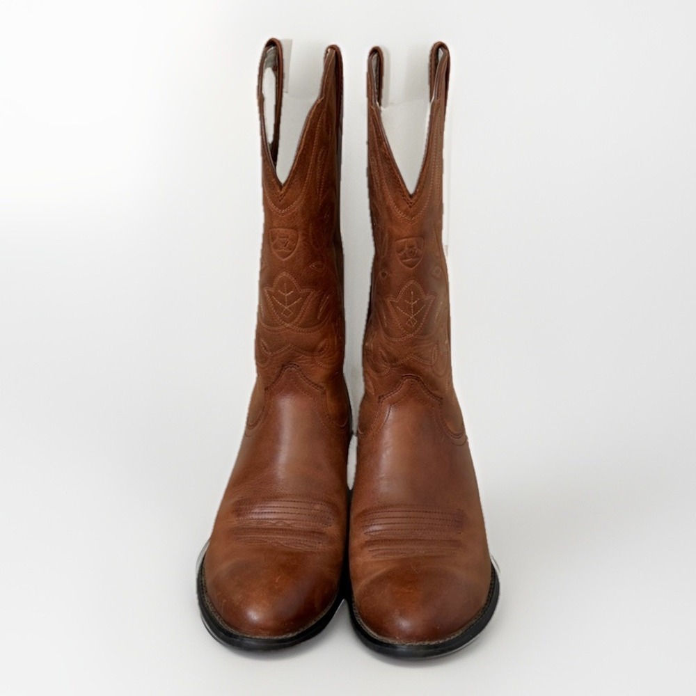 Ariat Women's Heritage Western Boot Dist Brown. Style 10001021(15725) S10B - Picture 4 of 13